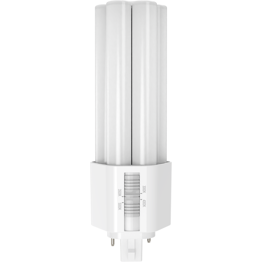 RAB PLT-15-O-8FA-BYP Omni LED Lamp – Type B Bypass – 15W – 4-CCT Selectable – GX24D Base – 120-277V – 2000-2200 Lumens