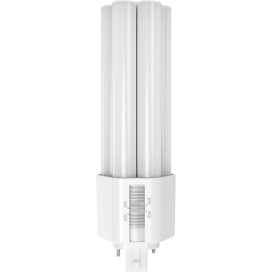 RAB PLT-17-O-8FA-BYP Omni LED Lamp – Type B Bypass – 17W – 4-CCT Selectable – GX24D Base – 120-277V – 2300-2500 Lumens