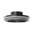 RAB PRT55R/E PORTO Field-Adjustable Round LED Parking Garage Light – Selectable 30W/42W/55W – Selectable 3000K/4000K/5000K – 7340-7651 Lumens – 120-277V – Integrated Photocell – Emergency Battery Backup – Bronze Finish