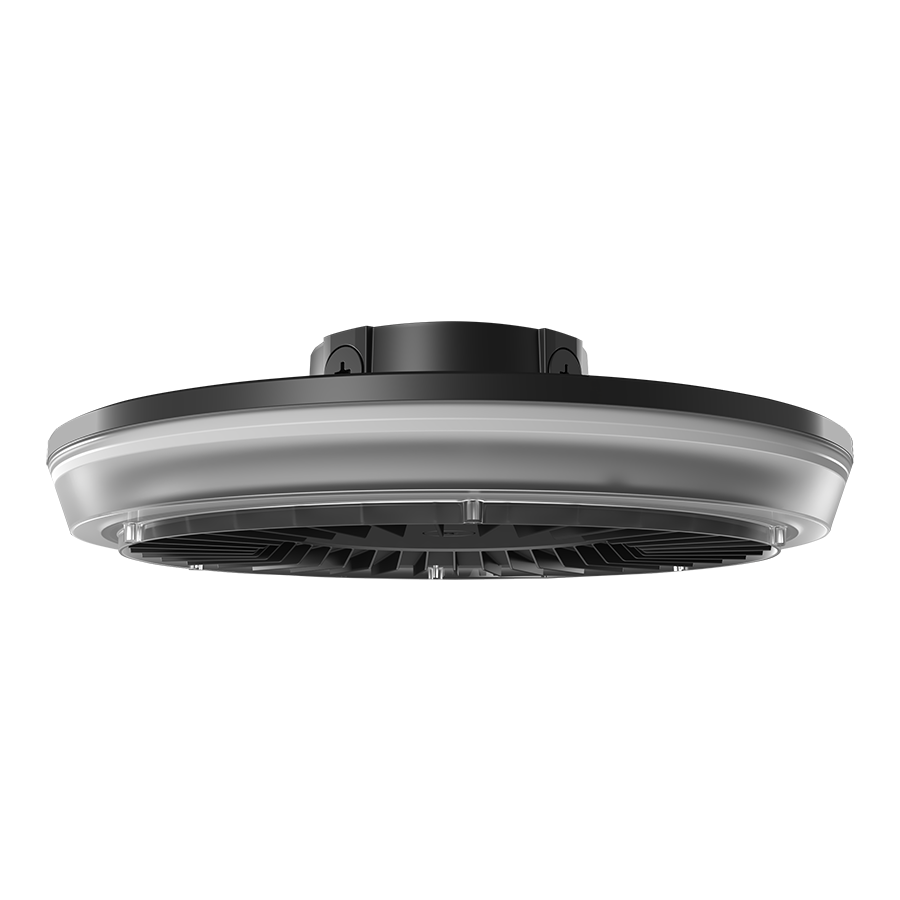 RAB PRT80R/E PORTO Field-Adjustable Round LED Parking Garage Light – Selectable 60W/70W/80W – Selectable 3000K/4000K/5000K – 8235-11195 Lumens – 120-277V – Integrated Photocell – Emergency Battery Backup – Bronze Finish