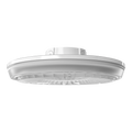 RAB PRT80RW/E PORTO Field-Adjustable Round LED Parking Garage Light – Selectable 60W/70W/80W – Selectable 3000K/4000K/5000K – 8235-11195 Lumens – 120-277V – Integrated Photocell – Emergency Battery Backup – White Finish