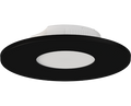 RAB PUCK34-TRIM-RD-B PUCK34 Round Trim – Black Finish