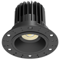 RAB R2TLB 2in Trimless Recessed Light – 9W – 600 Lumens – 2700K–5000K – 120V – Round – Smooth Trim – Black Finish – 90+ CRI