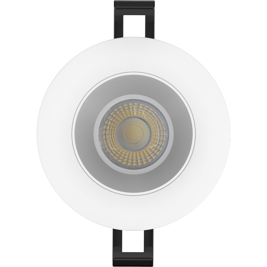 RAB R3-9 3in Regressed Recessed Light – 9W – 650 Lumens – 2700K–5000K – 120V – Round – Smooth Trim – White Finish – 90+ CRI