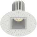 RAB R3STL 3in Trimless Recessed Light – 15W – 1250 Lumens – 2700K–5000K – 120V – Square – Smooth Trim – White Finish – 90+ CRI