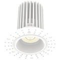 RAB R3TL 3in Trimless Recessed Light – 15W – 1250 Lumens – 2700K–5000K – 120V – Round – Smooth Trim – White Finish – 90+ CRI
