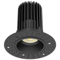 RAB R3TLB 3in Trimless Recessed Light – 15W – 1250 Lumens – 2700K–5000K – 120V – Round – Smooth Trim – Black Finish – 90+ CRI