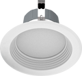 RAB R4R89FA120WB R4R 4" Residential Retrofit Downlight - 700 Lumens - 8W - 120V - Selectable CCT - Baffle Trim - White