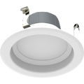RAB R4R89FA120WS R4R 4" Residential Retrofit Downlight - 700 Lumens - 8W - 120V - Selectable CCT - Smooth Trim - White