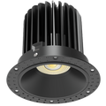 RAB R4TLB 4in Trimless Recessed Light – 20W – 1900 Lumens – 2700K–5000K – 120V – Round – Smooth Trim – Black Finish – 90+ CRI