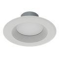 RAB R6R149FA120WB R6R 6" Residential High Output Retrofit Downlight - 1300 Lumens - 14W - 120V - 5CCT Selectable - Baffle Trim - White