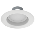 RAB R6R149FA120WS R6R 6" Residential High Output Retrofit Downlight - 1300 Lumens - 14W - 120V - 5CCT Selectable - Smooth Trim - White