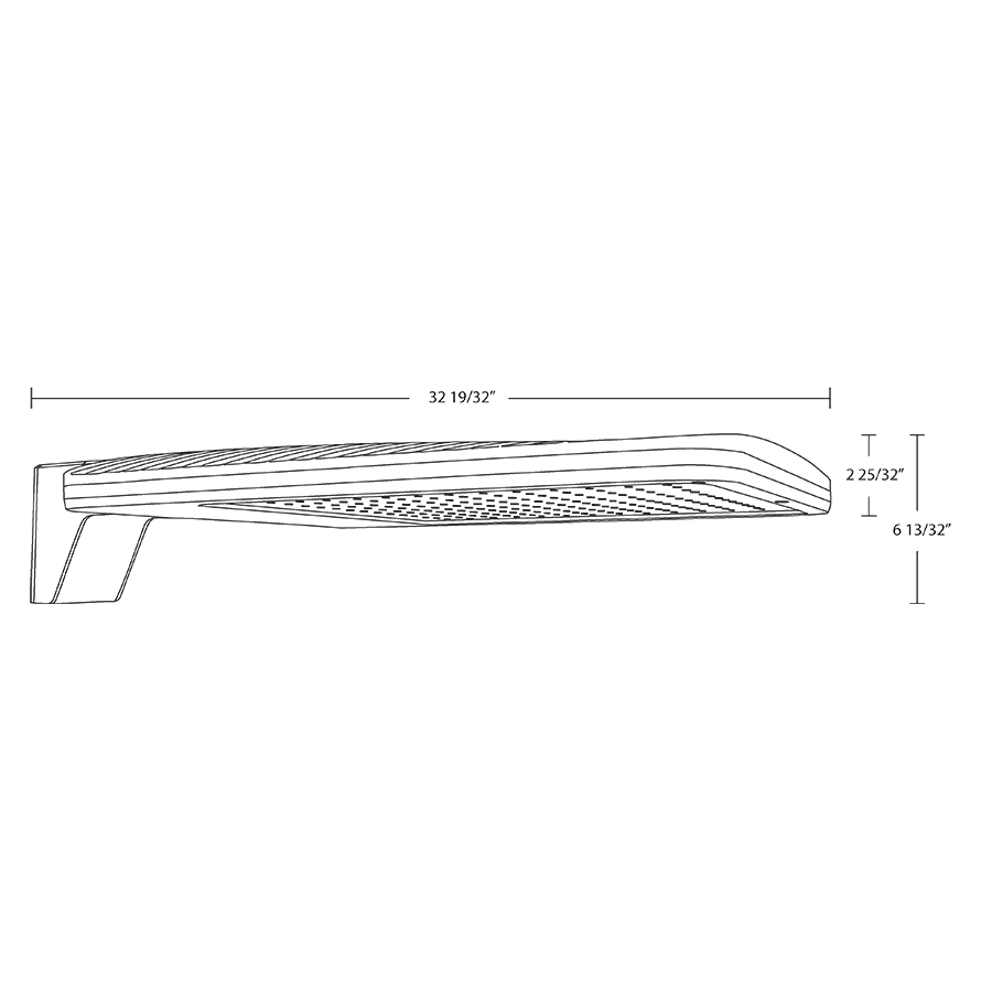RAB ALEDXLATW/WS4 Type AT LED Area Light – 300W-385W Selectable – 5000K – 39963-49583 Lumens – 120-277V – Pole Mount – WattStopper Sensor with 40ft Lens – White Finish
