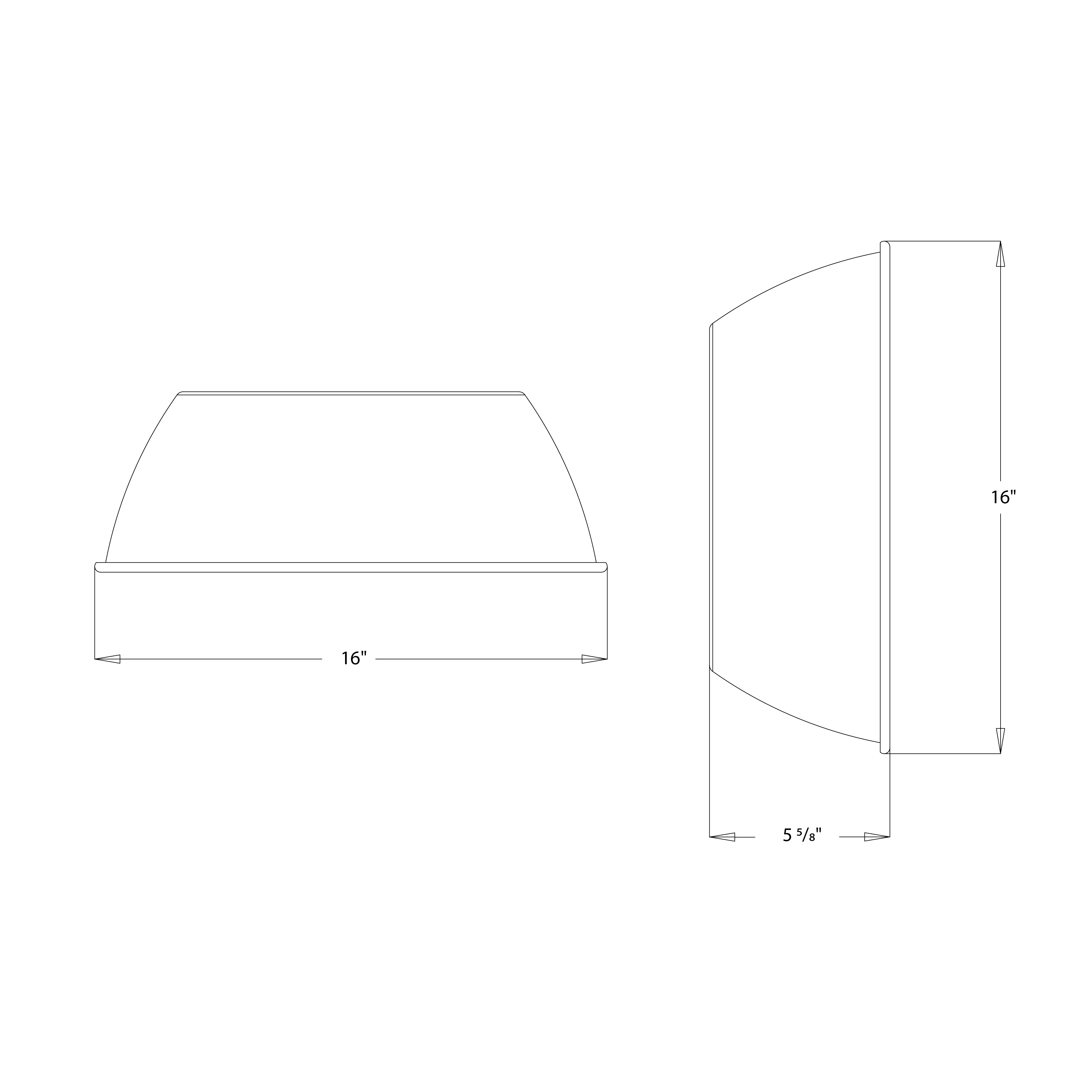 RAB H15-RAL Reflector – H15 UFO High Bay