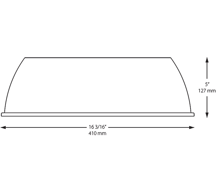 RAB R16SA Short Aluminum Reflector – 16 in. Diameter – HAYBAY High Bay