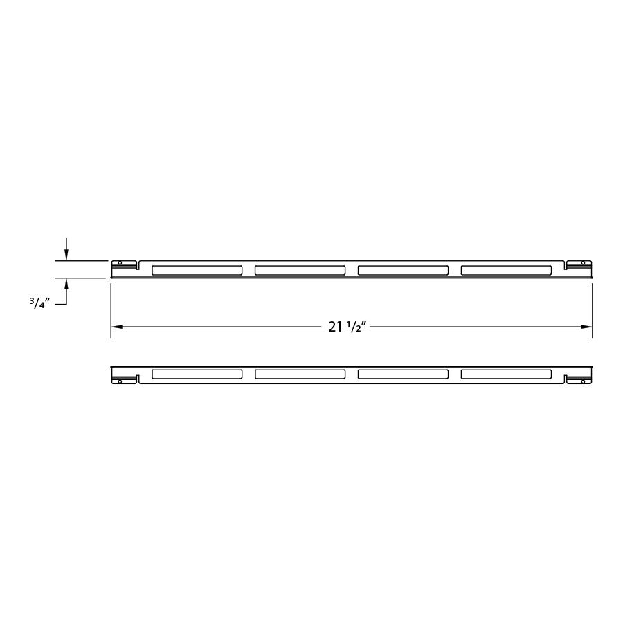 RAB RPAH2 Handling Frame Kit for 2x2 RPLED Retrofit Panels – White Finish – 2 Pack