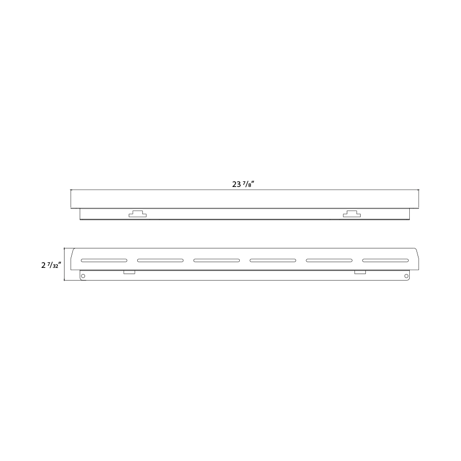 RAB RTAH2 Handling Frame Kit for 2x2 RTLED Retrofit Troffers – White Finish – 2 Pack