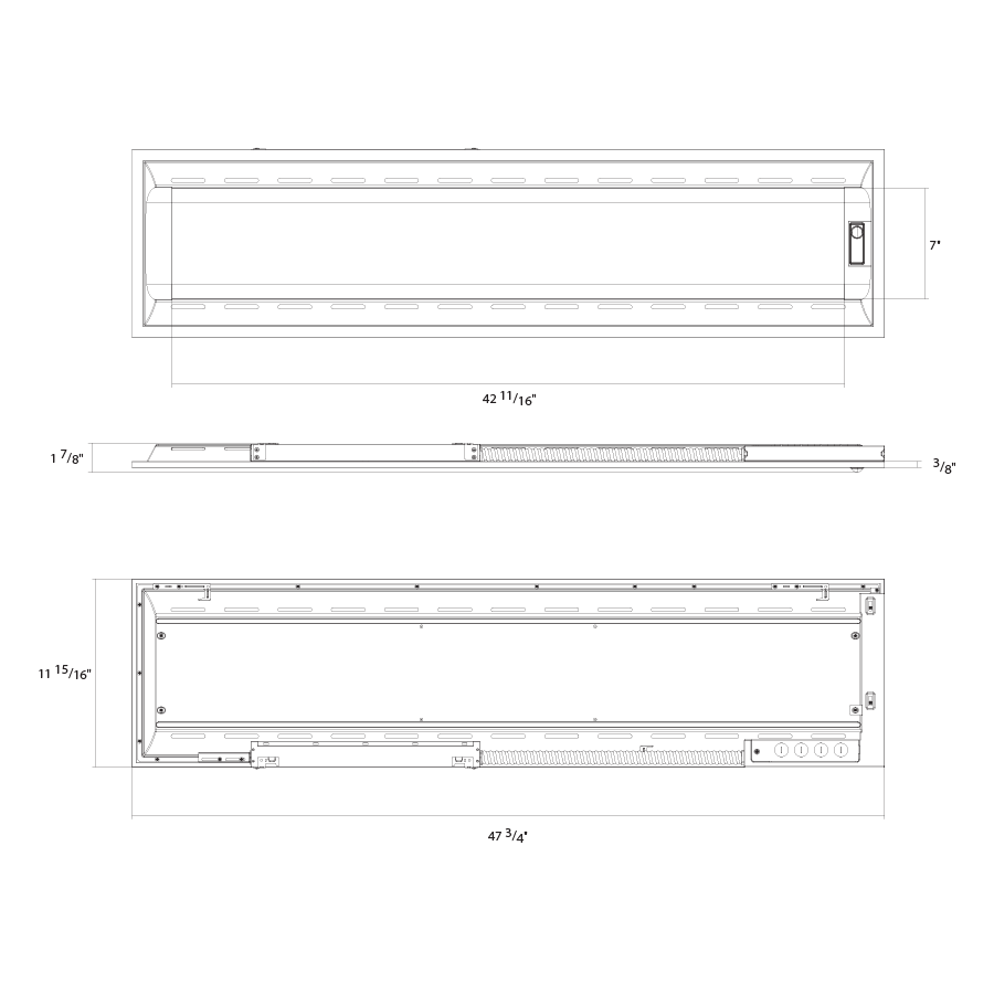 RAB SWISHAIR1X4/PIR/E LED Air Handling Troffer – 1x4 – Selectable 18W/26W/35W – 3500K/4000K/5000K – 2455-4922 Lumens – 120-277V – PIR Occupancy Sensor – Emergency Battery Backup