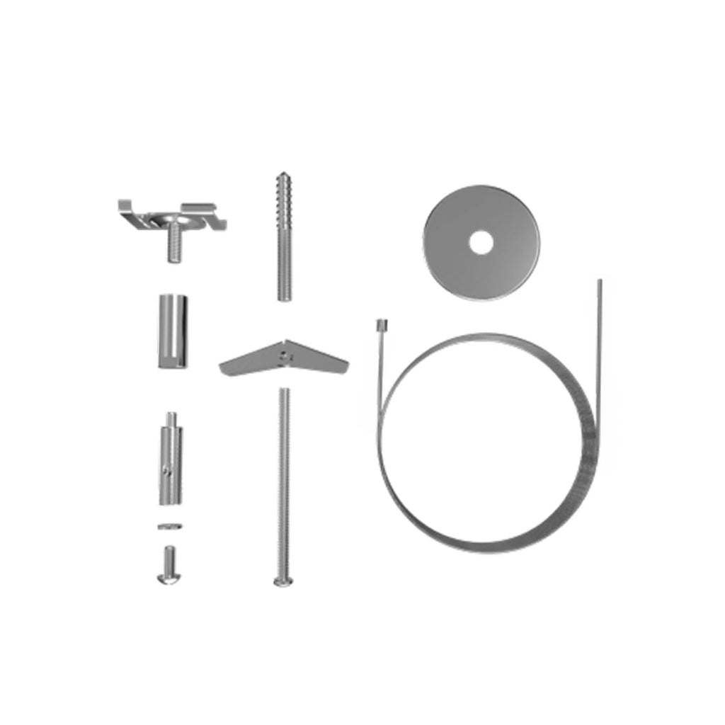 RAB TK-WCK Suspension Wire Cable Kit – White Finish