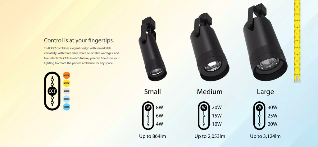 RAB TK22LB-S TRACK22 Large Track Light Snoot Accessory – Black Finish