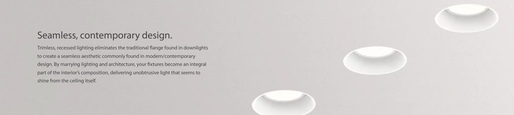 RAB R3TL 3in Trimless Recessed Light – 15W – 1250 Lumens – 2700K–5000K – 120V – Round – Smooth Trim – White Finish – 90+ CRI