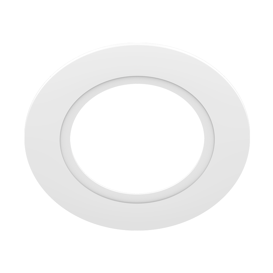 RAB RFLED-GOOF-4R-6R-W Recessed Goof Ring – 4in–6in – White Finish