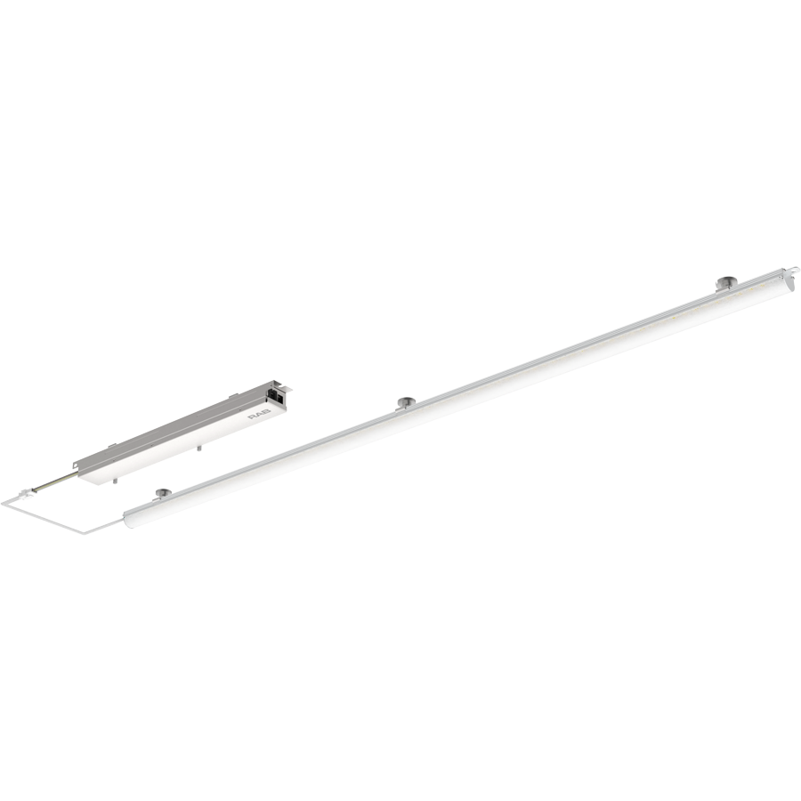 RAB RLB-3F Retrofit Light Bar – 1x3 – 3 Wattage Selectable – 5 CCT Selectable – Frosted Lens – 2021-3254 Lumens – 120-277V
