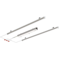 RAB RLB2-2C Retrofit Light Bar – 2x2 – 5 Wattage Selectable – 5 CCT Selectable – Clear Lens – 3098-6016 Lumens – 120-277V