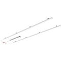 RAB RLB2-4F Retrofit Light Bar – 2x4 – 5 Wattage Selectable – 5 CCT Selectable – Frosted Lens – 3927-6640 Lumens – 120-277V