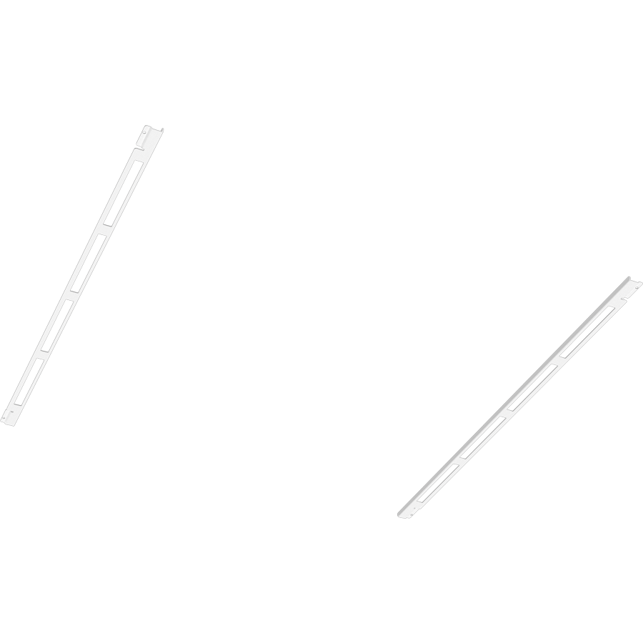 RAB RPAH2 Air Handling Frame Kit for 2x2 RPLED Retrofit Panels – White Finish – 2 Pack
