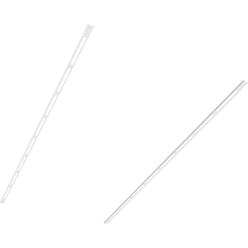 RAB RPAH4 Air Handling Frame Kit for 1x4 & 2x4 RPLED Retrofit Panels – White Finish – 2 Pack