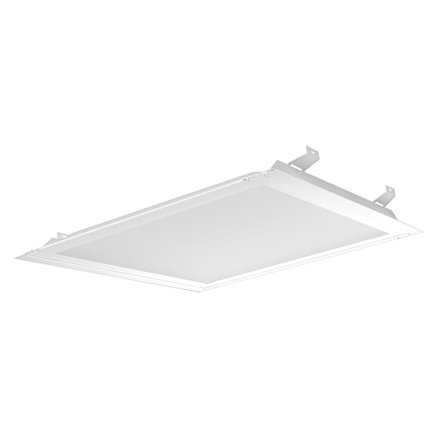 RAB RPLED2X2/MVS/E LED Retrofit Panel – 2x2 – Selectable 18W/25W/30W – 3500K/4000K/5000K – 2505-3862 Lumens – 120-277V – Microwave Occupancy Sensor – Emergency Battery Backup – White Finish