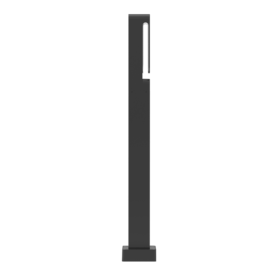 RAB SA-CLBT SA Clip Tall LED Bollard – 5W – 3000K – 168 Lumens – 120-277V – Matte Bronze Finish