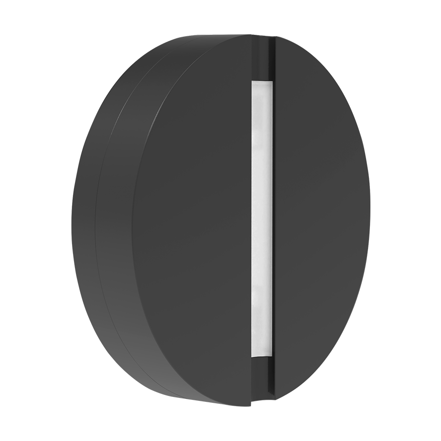 RAB SA-DASHR SAGE Dash Round LED Wall Pack – 4W – 3000K – 195 Lumens – 120-277V – Matte Bronze Finish