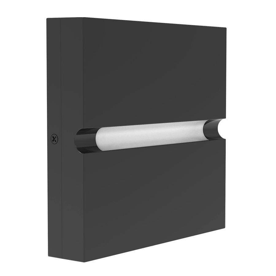 RAB SA-DASHS SAGE Dash Square LED Wall Pack – 4W – 3000K – 196 Lumens – 120-277V – Matte Bronze Finish