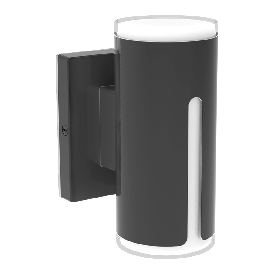 RAB SA-SLWP SAGE Slot LED Wall Pack – 8W – 3000K – 332 Lumens – 120-277V – Matte Bronze Finish