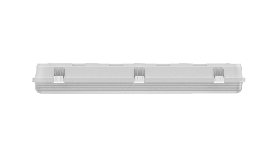 RAB SEAL2/E SEAL2 LED Linear Washdown Light with Emergency Battery Backup - 2ft - 2040-3400 Lumens - 15W–25W Selectable Wattage - 120-277V