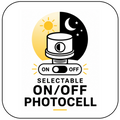 Selectable On/Off Photocell