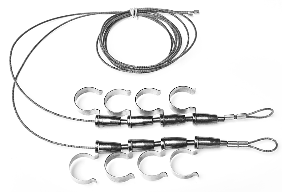 RAB ST-4L-CABLE-KIT Sign Tube Cable Kit – Supports 1-4 Lamp Applications