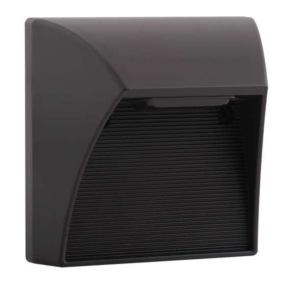 RAB SLED5Y Square LED Step Light – 5W – 3000K – 128 Lumens – 120-277V – Bronze Finish