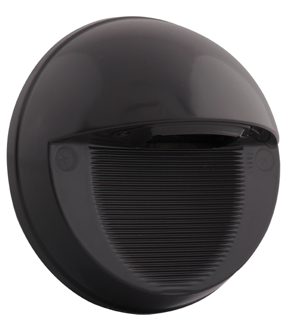 RAB SLEDR5N Round LED Step Light – 5W – 4000K – 159 Lumens – 120-277V – Bronze Finish