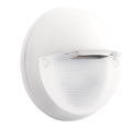RAB SLEDR5YW SLED Round LED Step Light – 5W – 3000K – 133 Lumens – 120-277V – White Finish
