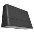 RAB SLIM22-L-150 SLIM22 Field-Adjustable Wall Pack – Large – Selectable 75W/100W/125W/150W – Selectable 3000K/4000K/5000K – 11462-21727 Lumens – 120-277V – Adjustable Optics – Bronze Finish