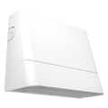 RAB SLIM22-S-30W/480 SLIM22 Field-Adjustable Wall Pack – Small – Selectable 15W/20W/25W/30W – Selectable 3000K/4000K/5000K – 2199-4833 Lumens – 480V – Adjustable Optics – White Finish