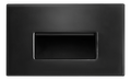 RAB FSLEDH3YYB/120 FSLED Horizontal Recessed LED Step Light – 3W – 2700K – 33 Lumens – 120V – Black Finish