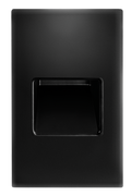 RAB FSLEDV3YB/120 FSLED Vertical Recessed LED Step Light – 3W – 3000K – 36 Lumens – 120V – Black Finish