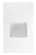 RAB FSLEDV3NW/120 FSLED Vertical Recessed LED Step Light – 3W – 4000K – 96 Lumens – 120V – White Finish