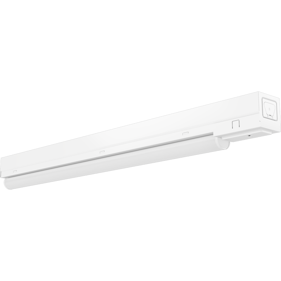 RAB STRP2/MVS STRP LED Strip Light – 2ft Single Tube – Selectable 6W/8W/10W – 3500K/4000K/5000K – 881-1558 Lumens – 120-277V – Microwave Occupancy Sensor