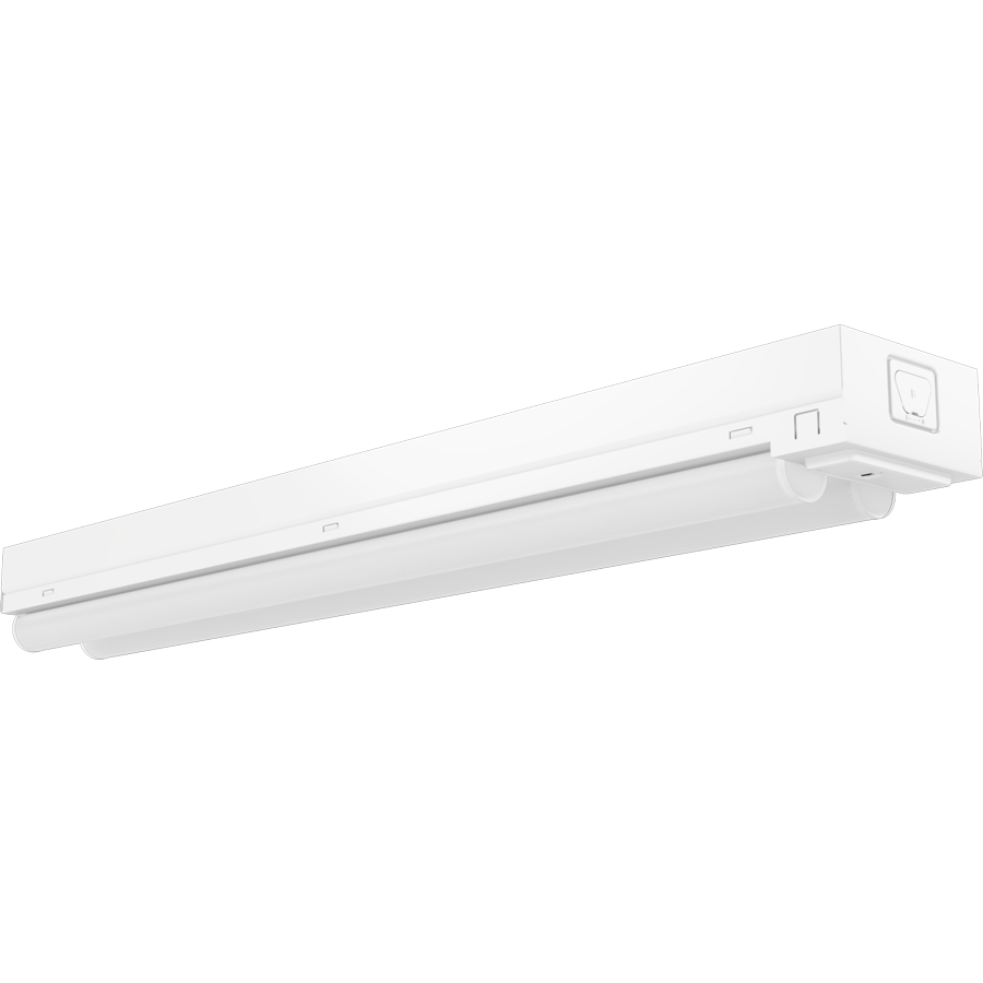 RAB STRP2H/MVS STRP LED Strip Light – 2ft Double Tube – Selectable 10W/15W/20W – 3500K/4000K/5000K – 1514-3071 Lumens – 120-277V – Microwave Occupancy Sensor