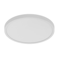 RAB SUMO-R-19 SUMO LED Surface Mount Ceiling Light – 19" Round – 30W – Selectable 2700K/3000K/3500K/4000K/5000K – 2250-2450 Lumens – 120V – 90 CRI – White Finish